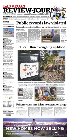 Cover of Las Vegas Review-Journal