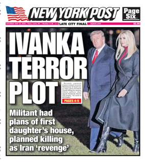 Cover of New York Post