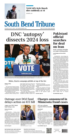 Cover of South Bend Tribune