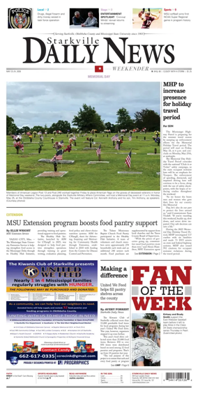 Cover of Starkville Daily News
