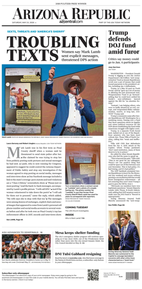 Cover of The Arizona Republic