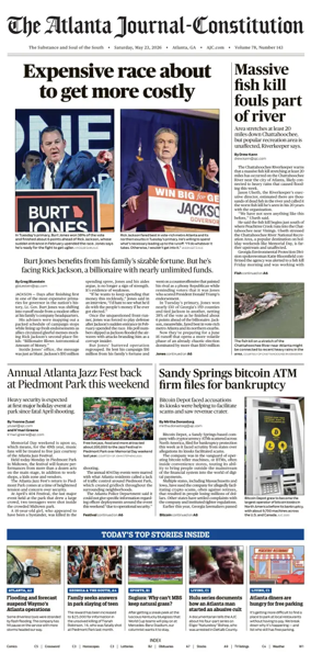 Cover of The Atlanta Journal-Constitution