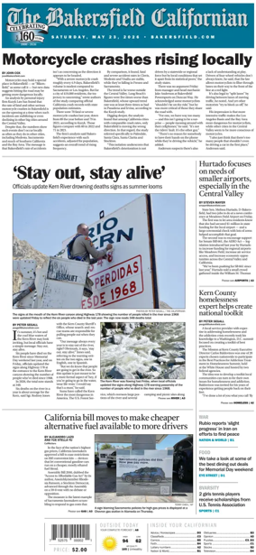 Cover of The Bakersfield Californian