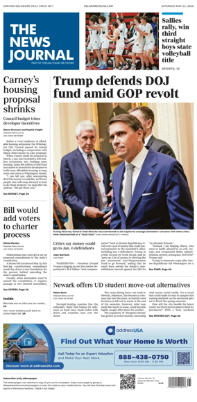 Cover of The News Journal