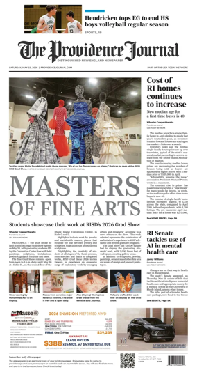 Cover of The Providence Journal