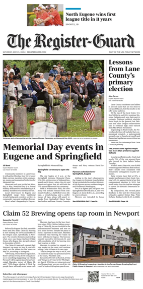 Cover of The Register-Guard