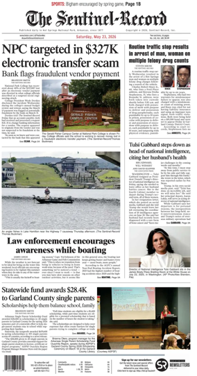 Cover of The Sentinel-Record