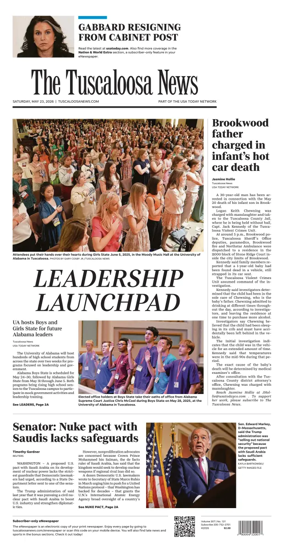 Cover of The Tuscaloosa News