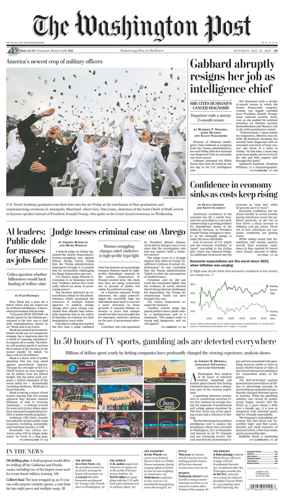 Cover of The Washington Post