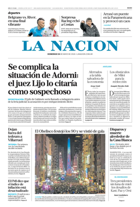 Cover of La Nacion