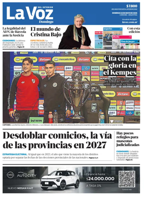 Cover of La Voz del Interior