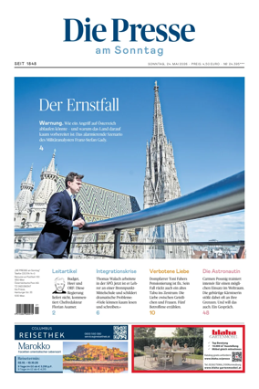 Cover of Die Presse am Sonntag
