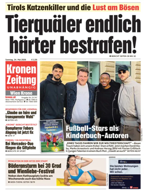 Cover of Kronen Zeitung
