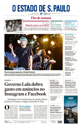 Cover of O Estado de S. Paulo