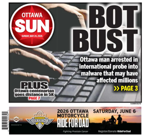 Cover of Ottawa Sun