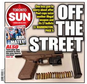 Cover of Toronto Sun