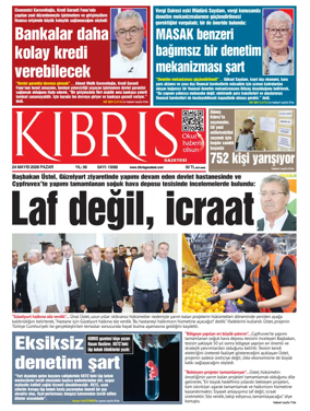 Cover of Kibris Gazetesi