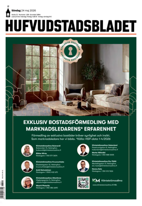 Cover of Hufvudstadsbladet