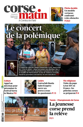 Cover of Corse Matin
