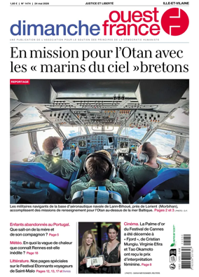 Cover of Dimanche Ouest France (Ille-et-Vilaine)
