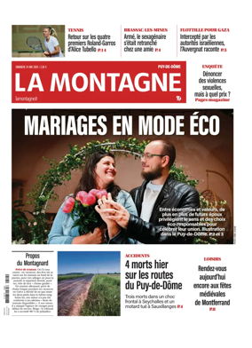 Cover of La Montagne (Thiers-Ambert)