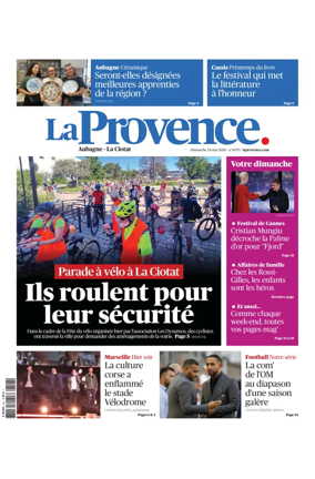 Cover of La Provence Aubagne-La Ciotat