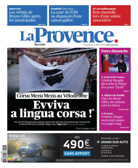 Cover of La Provence Marseille