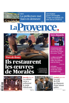 Cover of La Provence Martigues-Istres-Vitrolles-Marignane