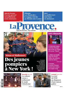 Cover of La Provence Salon-de-Provence / Pays salonais