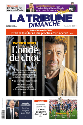 Cover of La Tribune Dimanche (France)