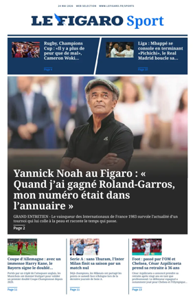 Cover of Le Figaro Sport