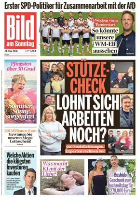 Cover of Bild am Sonntag