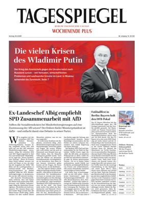 Cover of Der Tagesspiegel