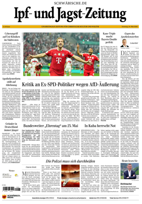 Cover of Ipf- und Jagst-Zeitung