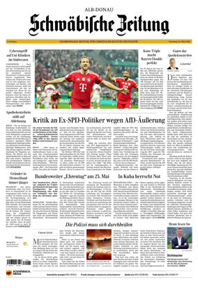 Cover of Schwabische Zeitung (Alb-Donau)