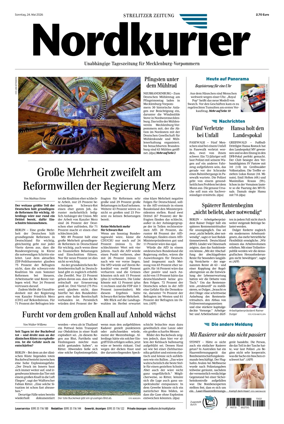 Cover of Strelitzer Zeitung