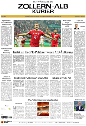 Cover of Zollern-Alb-Kurier (Balingen)