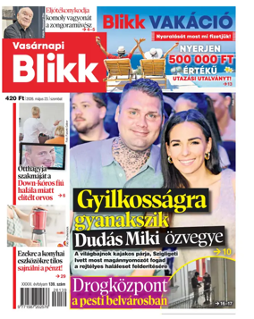 Cover of Vasarnapi Blikk