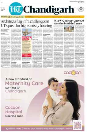 Cover of Hindustan Times (Chandigarh) - Live