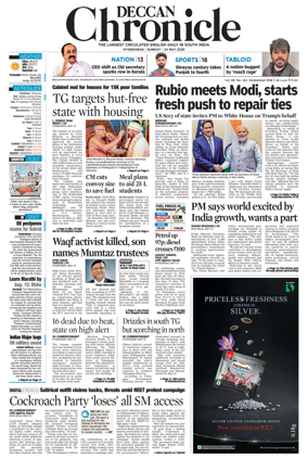 Cover of Deccan Chronicle