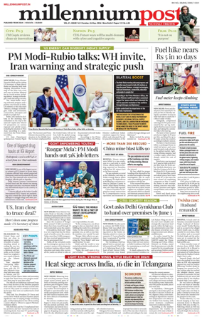 Cover of Millennium Post