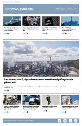 Cover of Euronews Business (Turkish) Compiled Editions