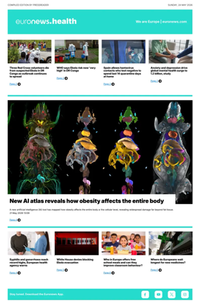 Cover of Euronews Health (English) Compiled Edition