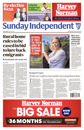 Cover of Sunday Independent (Ireland)