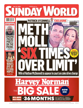 Cover of Sunday World (Ireland)