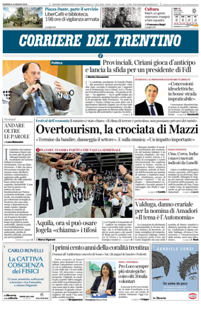 Cover of Corriere del Trentino