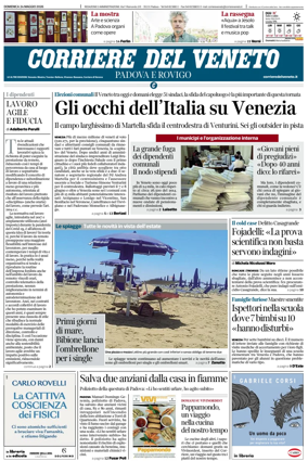 Cover of Corriere del Veneto (Padova e Rovigo)