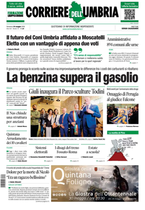 Cover of Corriere dell Umbria