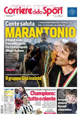 Cover of Corriere dello Sport (Campania)