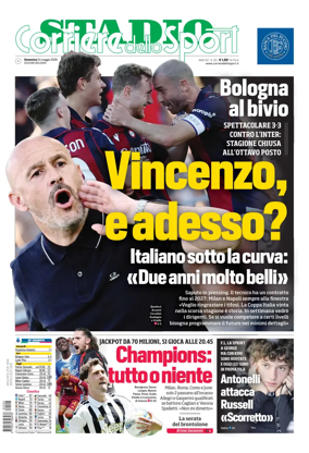 Cover of Corriere dello Sport Stadio (Bologna)